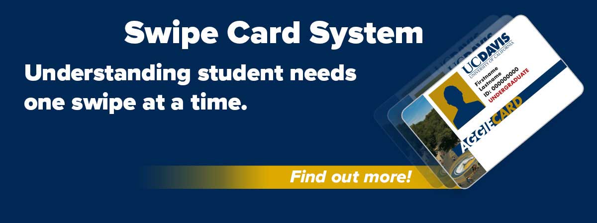 Join the swipe card program and help deliver better services to students.